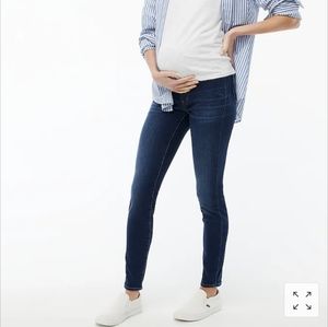 J Crew Maternity Full Panel Skinny Jeans - Size 31 - Classic Indigo Wash